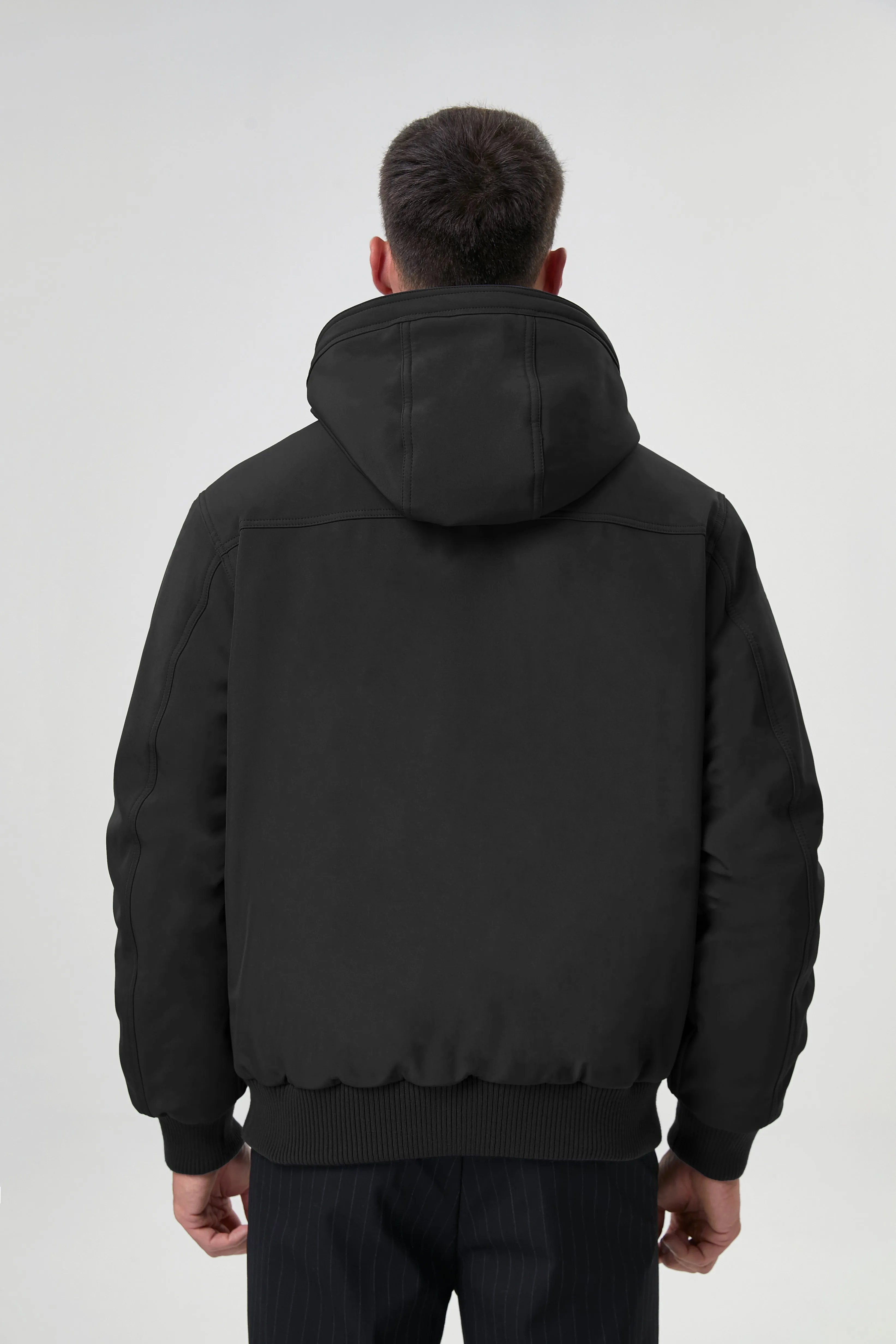 Marine Sherpa Lined Softshell Bomber