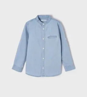 Mayoral Denim Dress Shirt