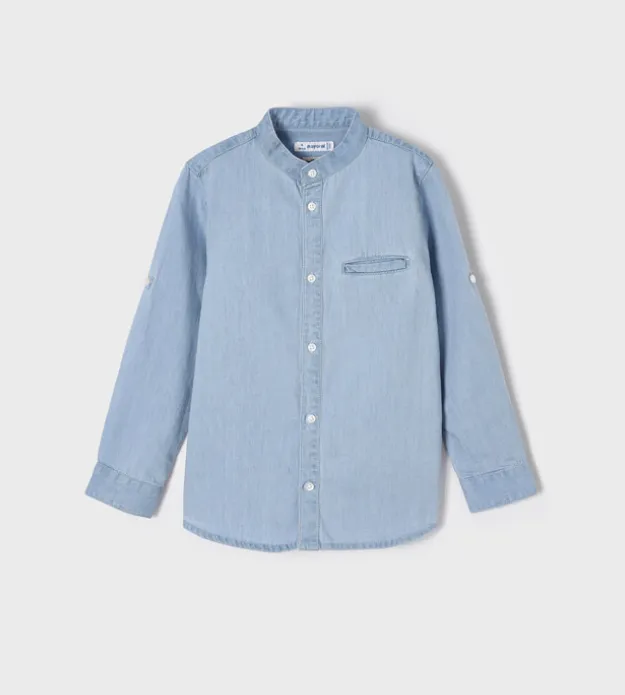 Mayoral Denim Dress Shirt