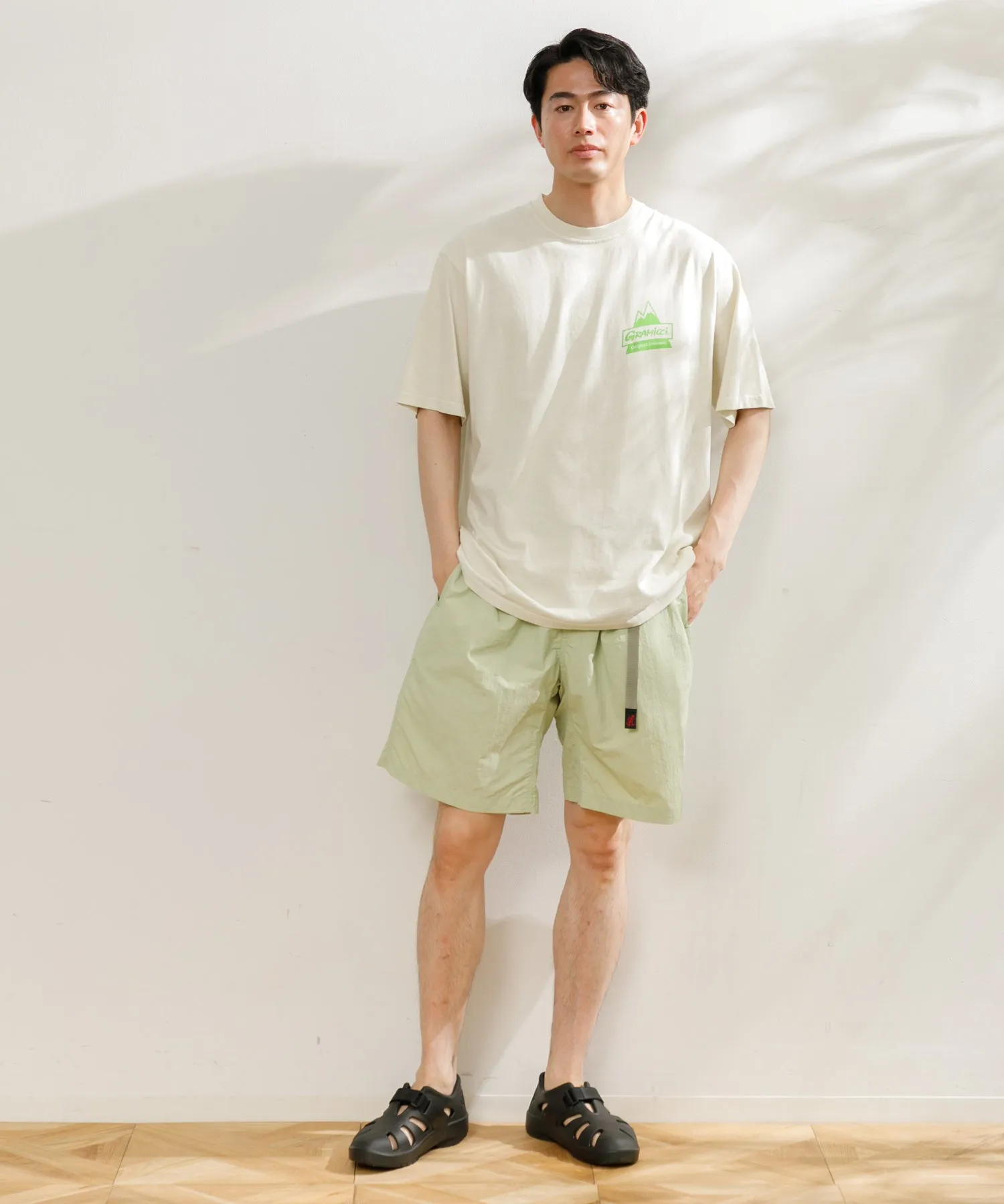 【MEN , WOMEN】GRAMICCI NYLON LOOSE SHORT