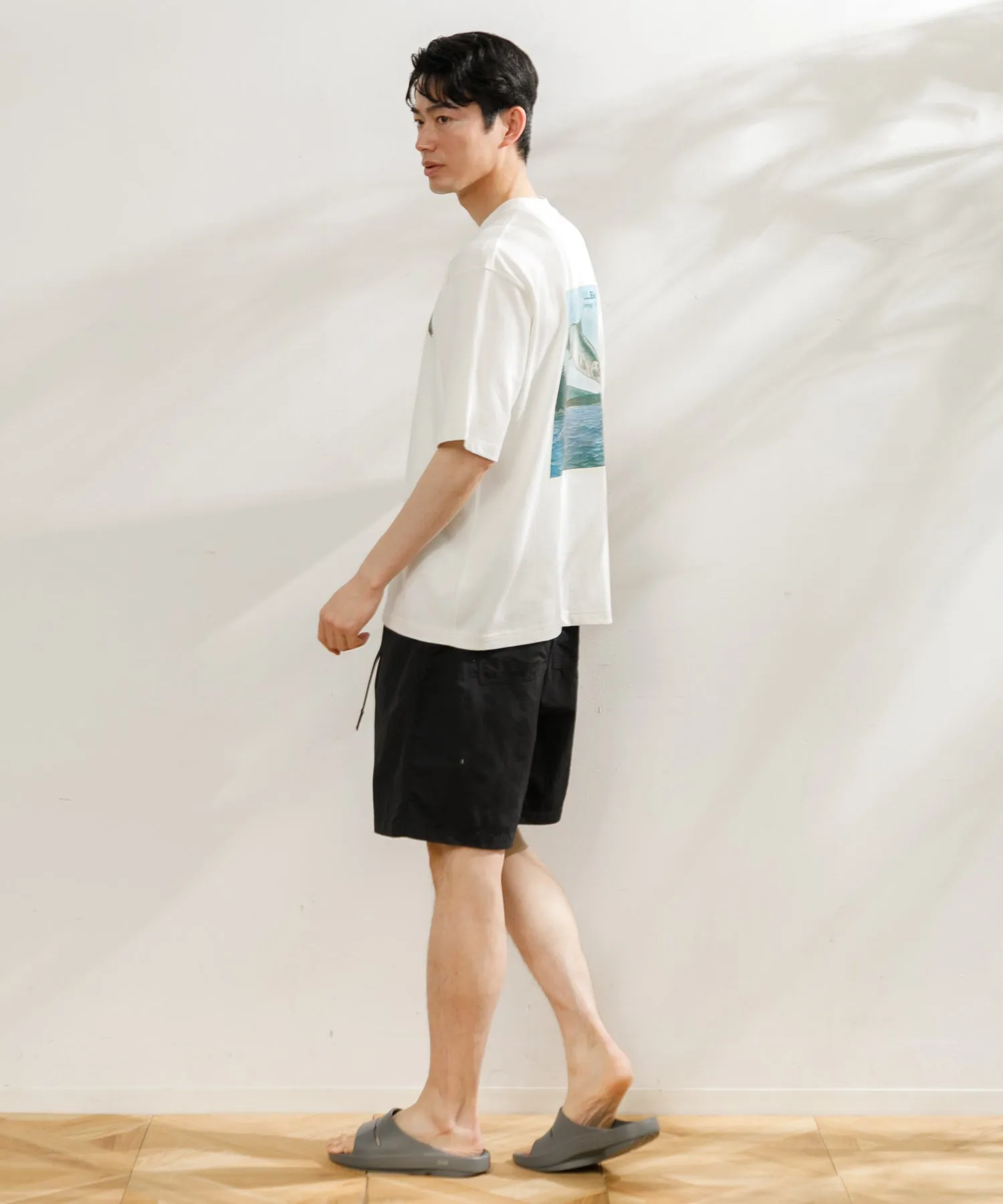 【MEN , WOMEN】GRAMICCI NYLON LOOSE SHORT