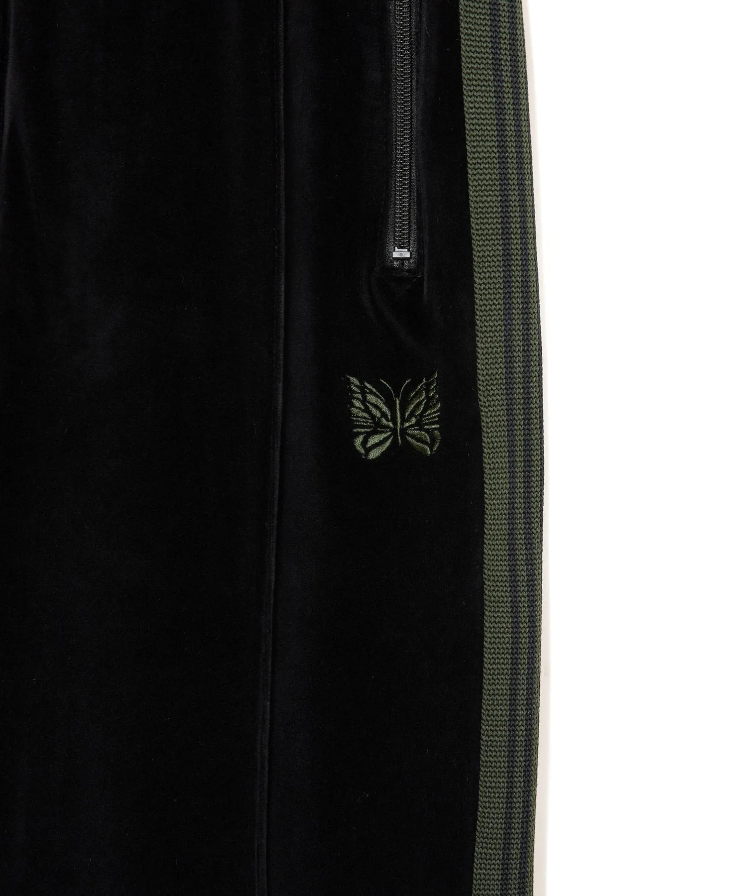 【MEN , WOMEN】NEEDLES Narrow Track Pant - C/Pe Velour