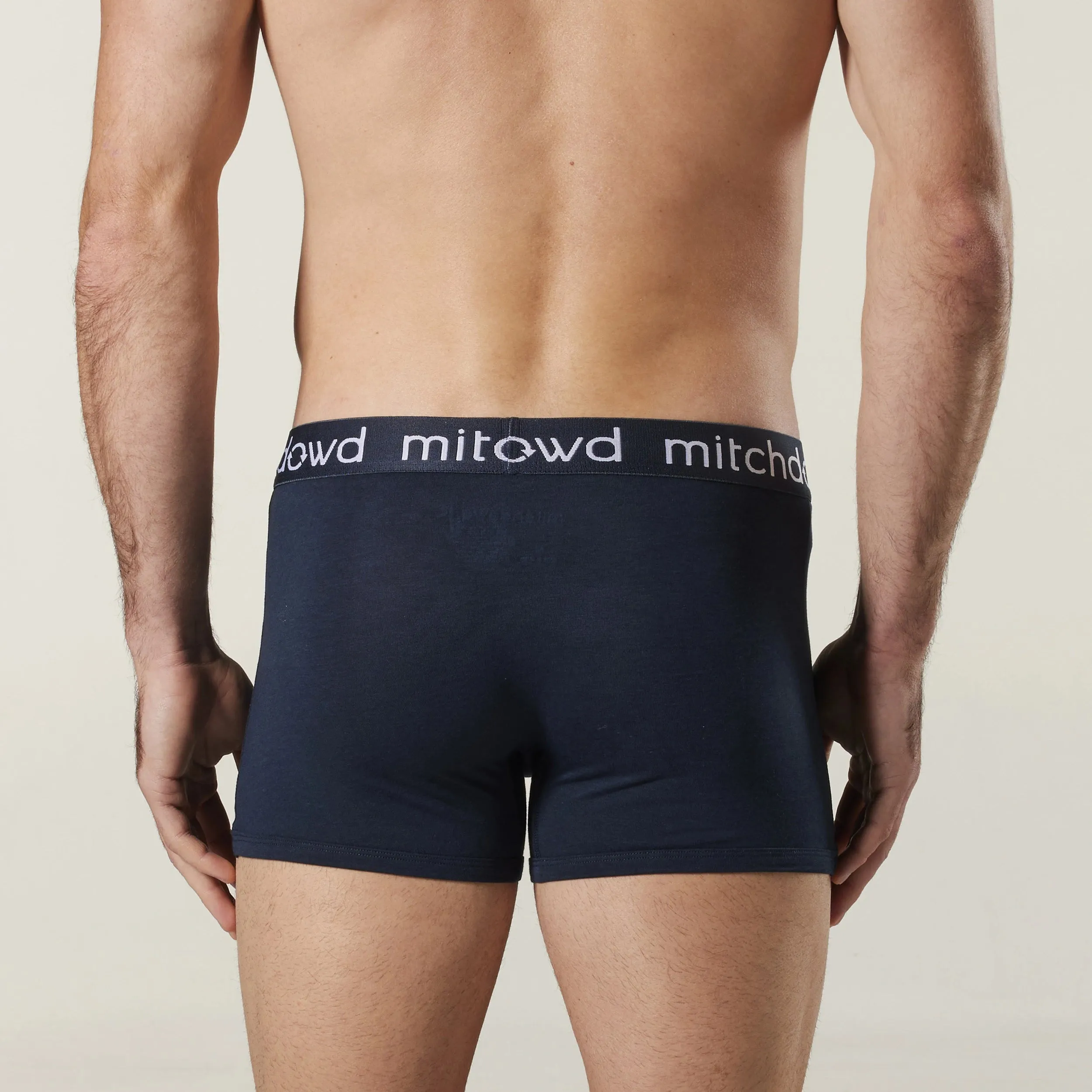 Men's Bamboo Trunk 3 Pack - Navy