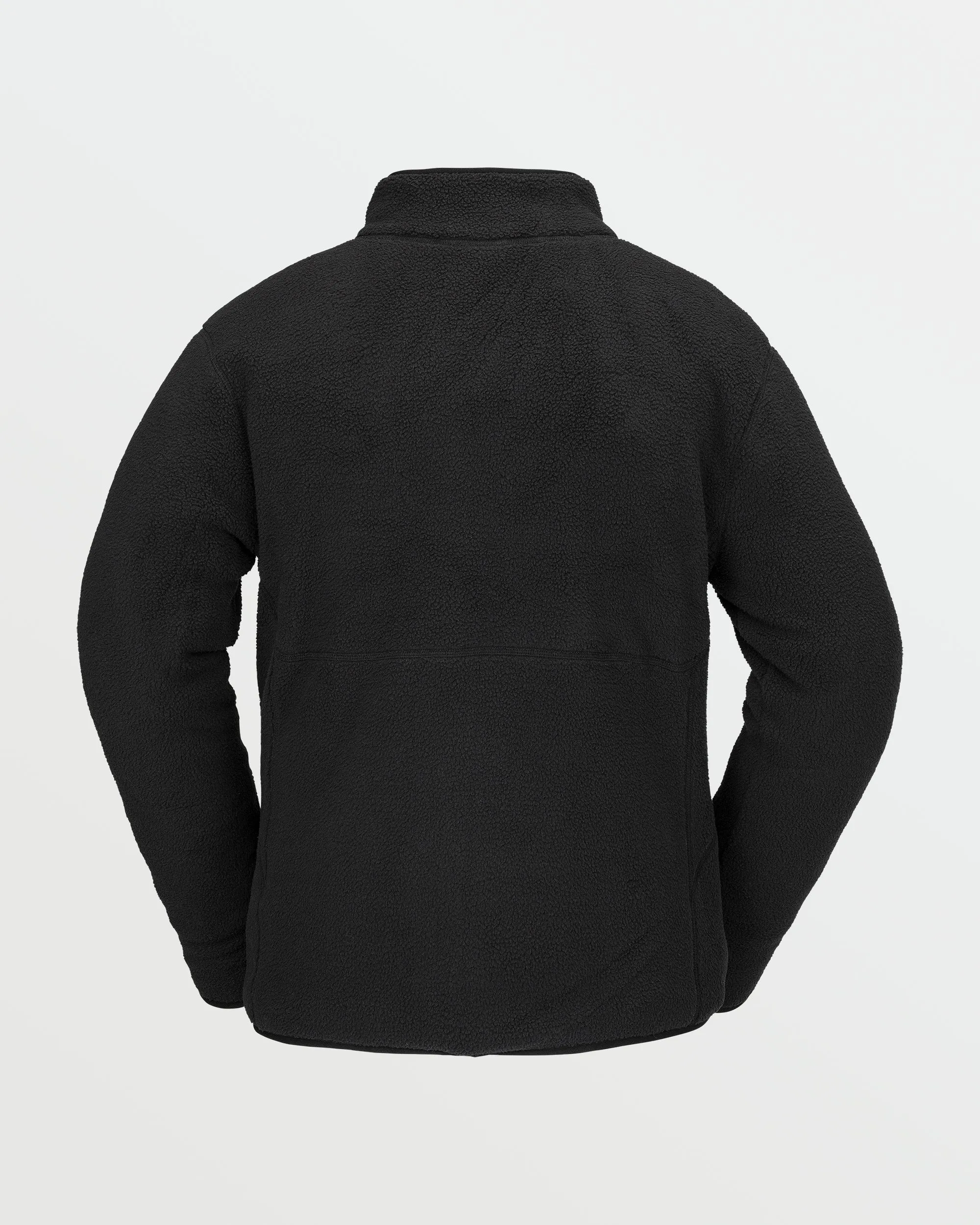 Mens Fleecer Full Zip Fleece - Black