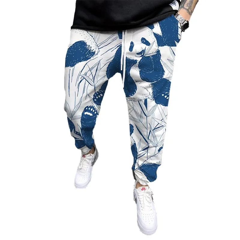 MEN'S PRINTED ELASTICATED SWEATPANTS 28461269YM