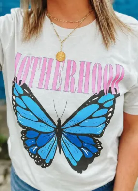 Motherhood Tee in Beige by Al   Gray