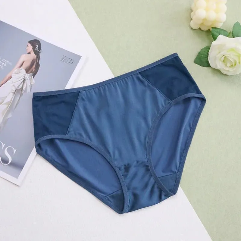 Natural Silk Mid-rise Underwear