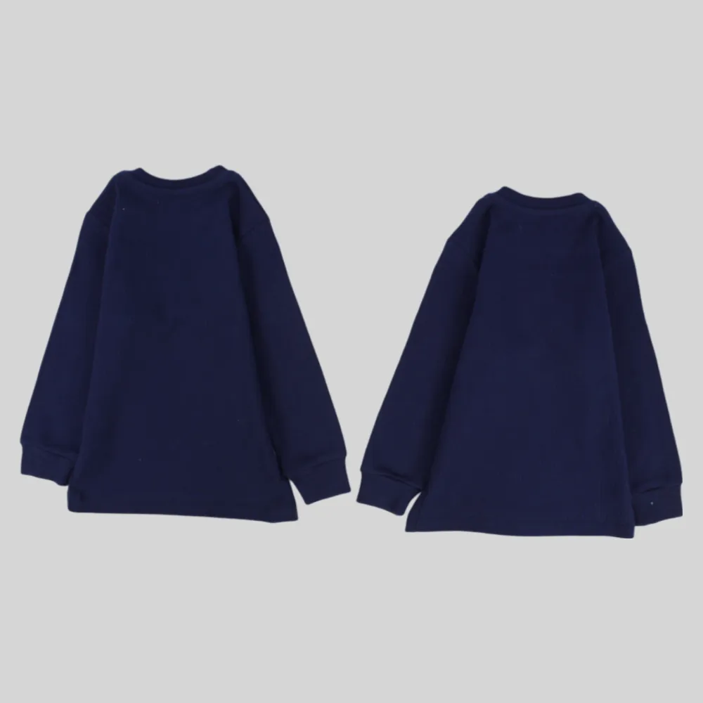 Navy Long-Sleeved Thermal Top Pack