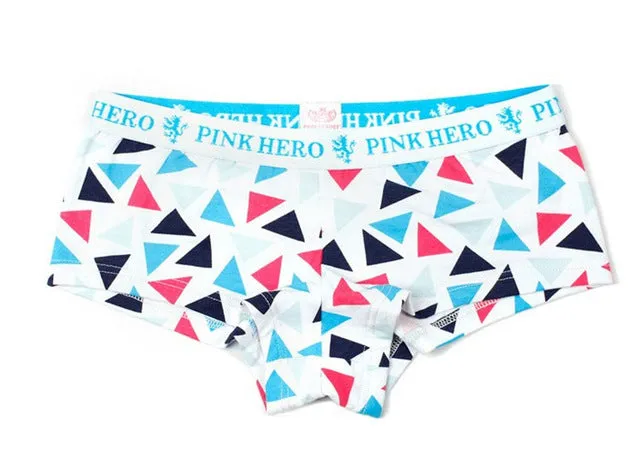 New men's Underwear Boxers Gorgeous Color Printing men Underwear Cotton Lingerie Sexy Boxers Factory Wholesale   091265#605