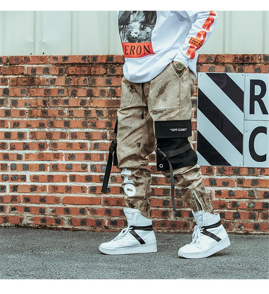 Off Camo Camouflage Hype Joggers