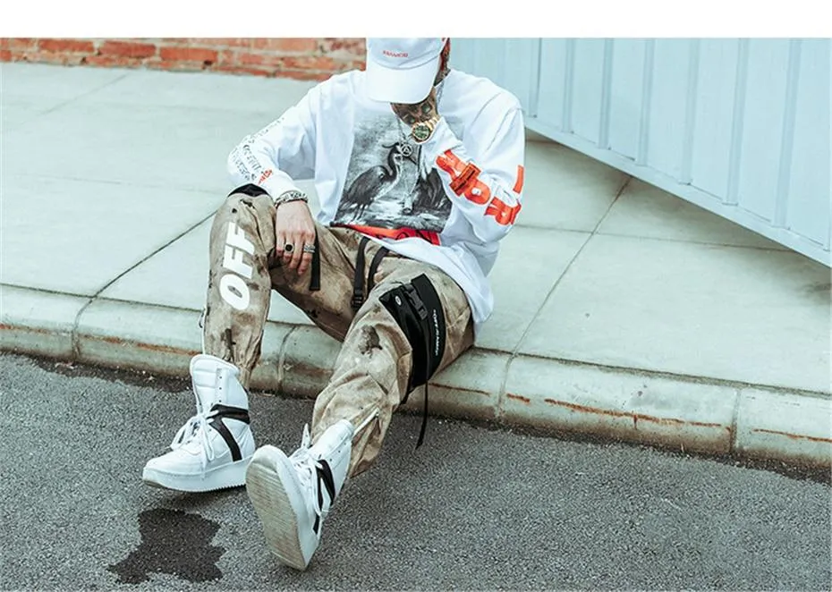 Off Camo Camouflage Hype Joggers