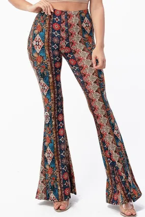 Palazzo Pants - Boho Floral