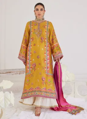 Palmira Mustard Shirt And Dupatta