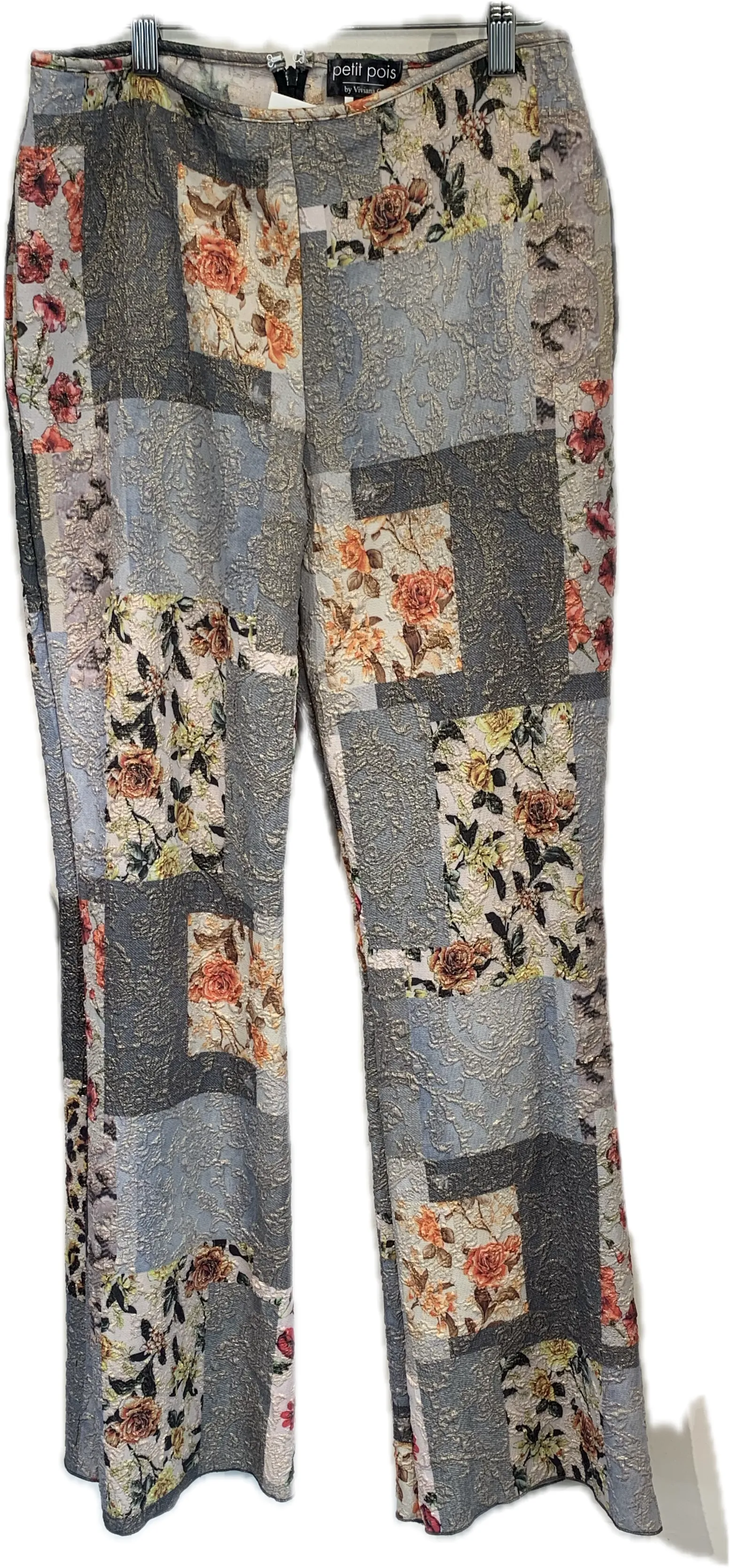 Patchwork Animal Print Pants