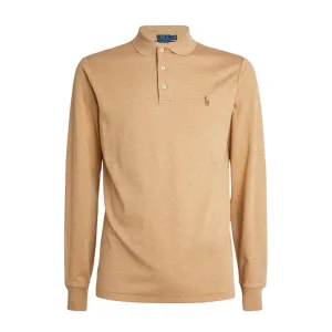 Polo Ralph Lauren Long Sleeve Camel Polo Shirt