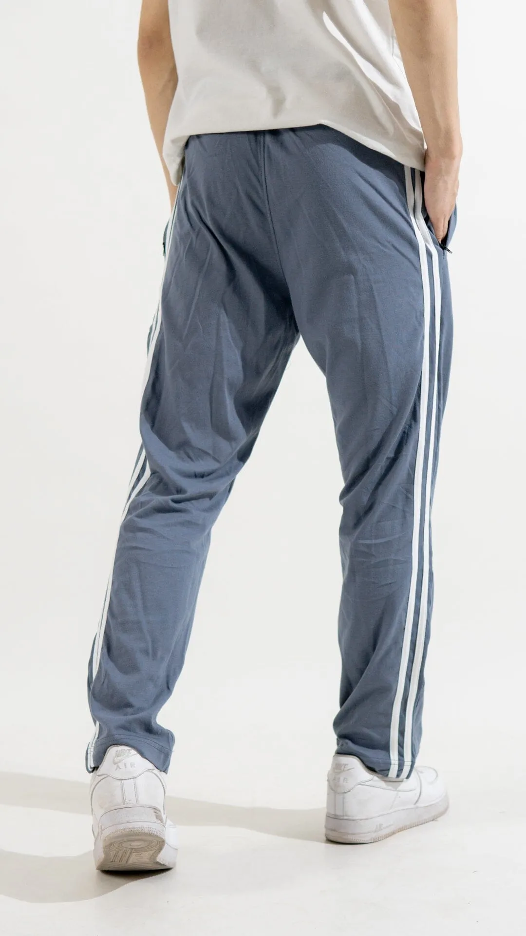 Polo Republica Essentials - Heavy Cotton Jersey Slim-Fit Lounge Pants with Sporty Side Stripes