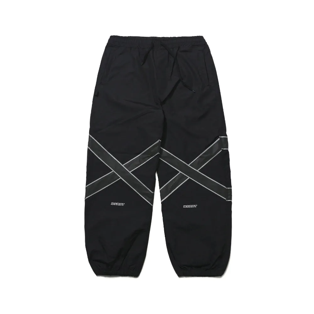 POT-X DOUBLE REFLECTIVE JOGGER PANTS BLACK