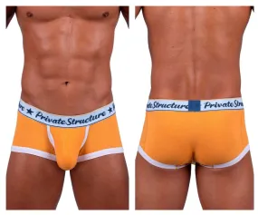 Private Structure SCUS4530 Classic Mid Waist Trunks Color Orange