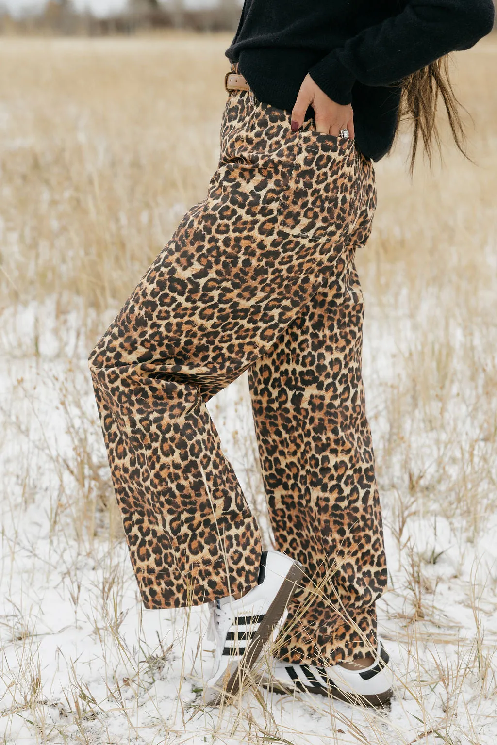 Quincy Pants-Leopard