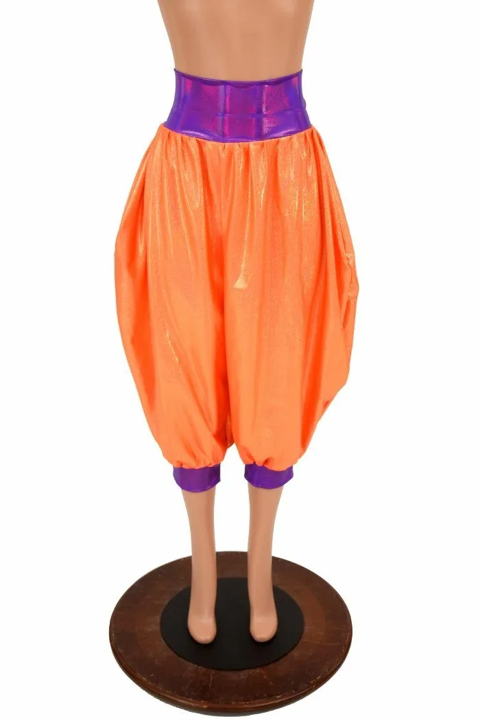 "Michael" Pants in Orange & Grape