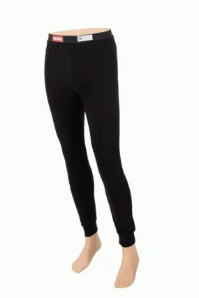 RaceQuip Fire Retardant Long John Underwear Bottoms - Black - X-Small - 422991