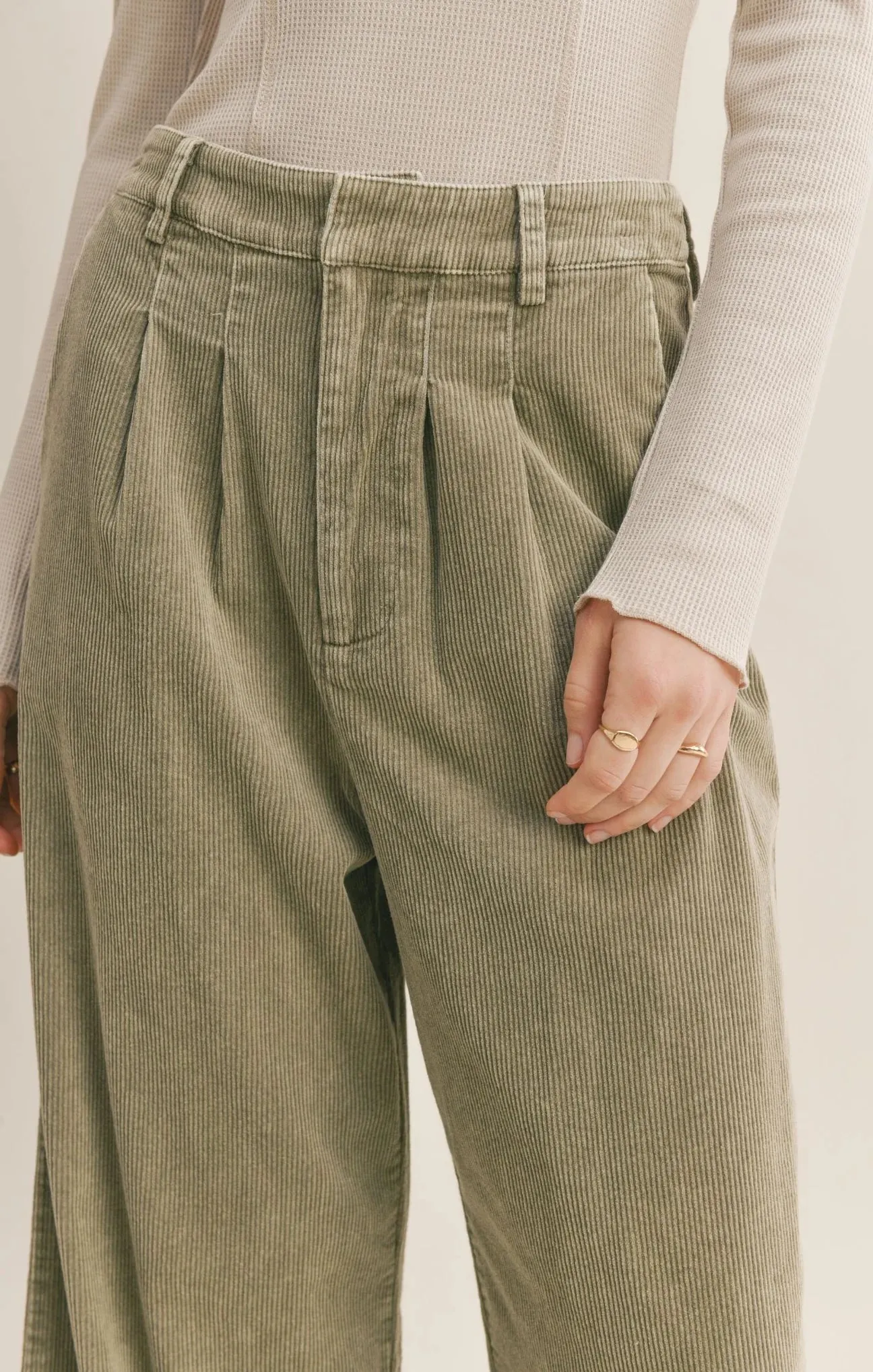 Sage Kahlo Cord Pants