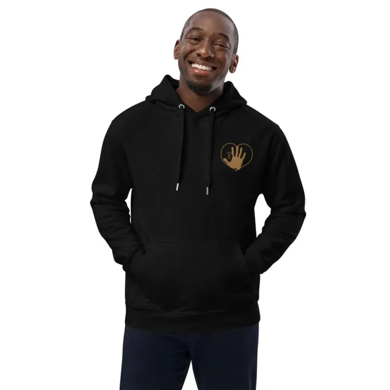 S&B Sherpa Lined Organic Cotton Premium Hoodie - British D'sire.