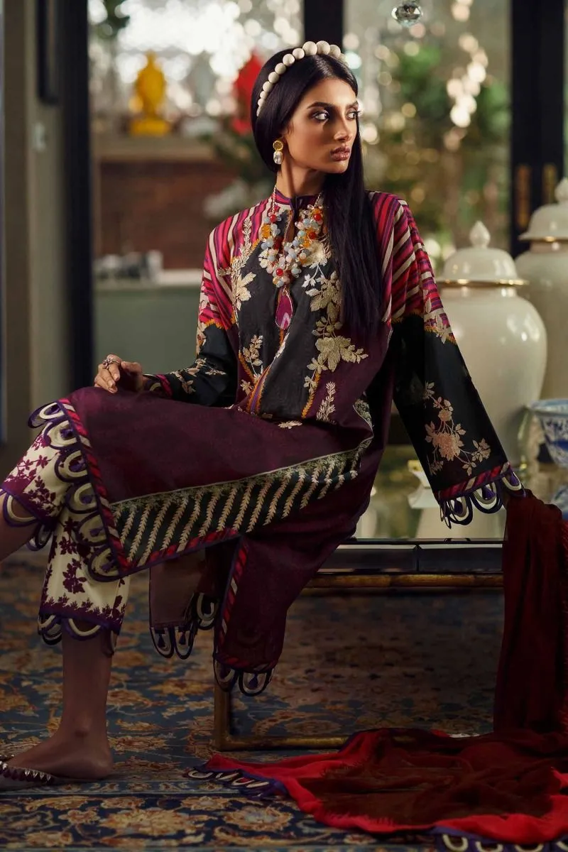 Sana Safinaz Mahay Lawn Collection 2020 – 7A-Ci