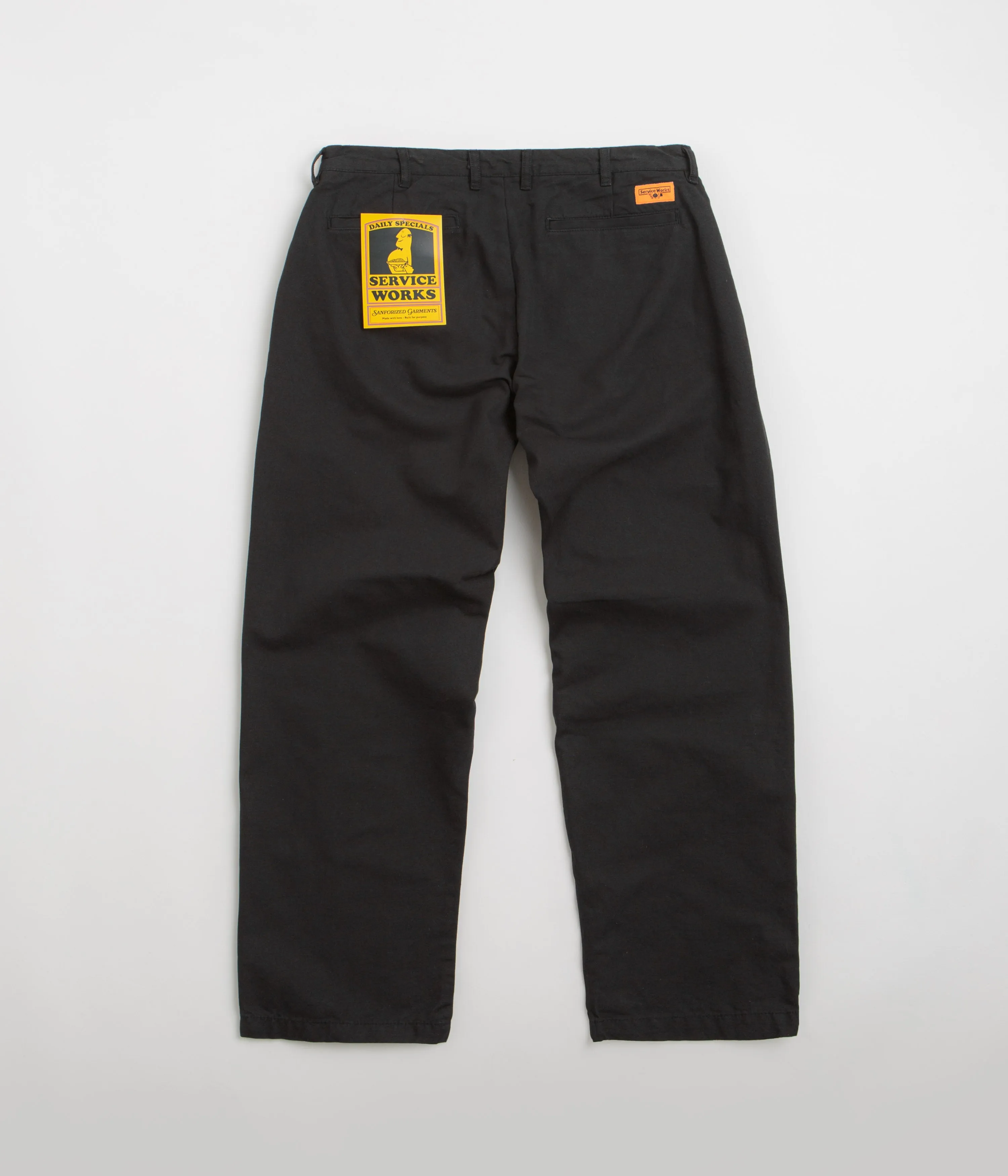 Service Works Canvas Part Timer Pants - Black