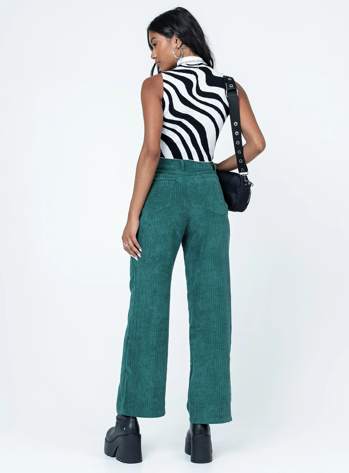 Shaun Pants Forest Green