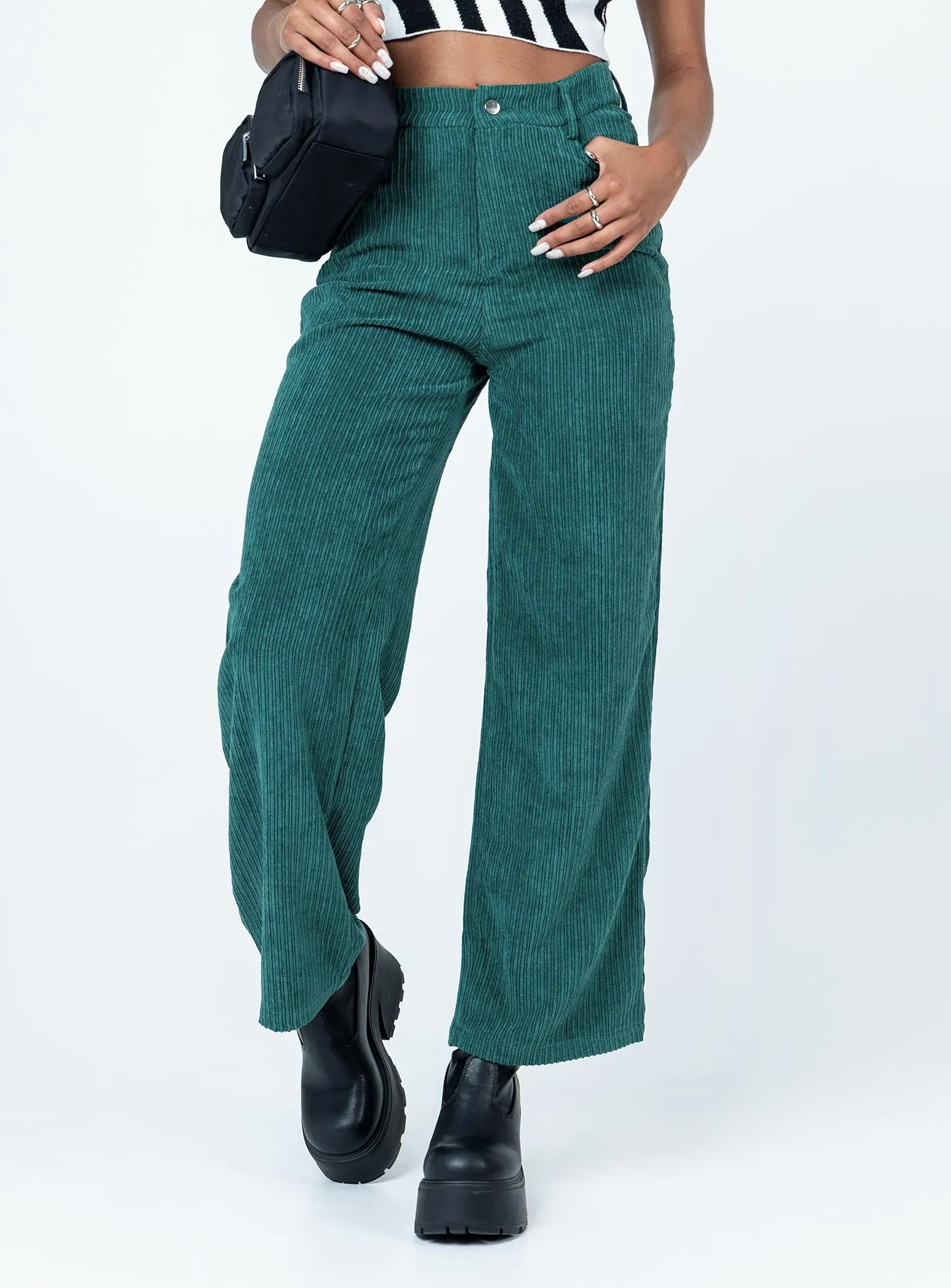 Shaun Pants Forest Green