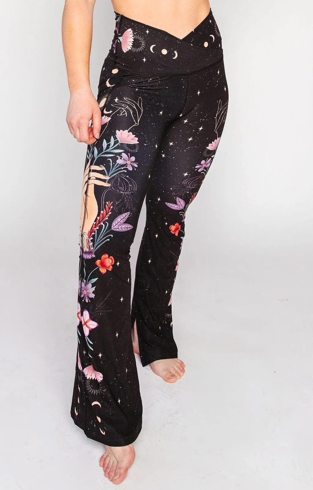 Split Flare Pant In Celestial Timing