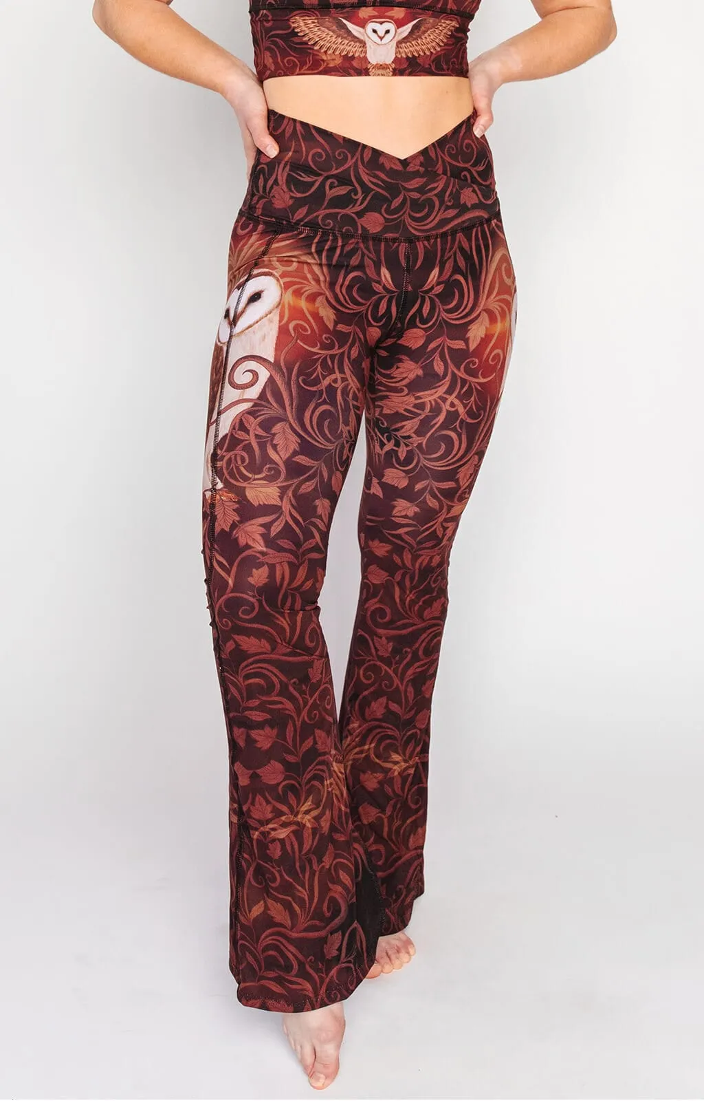 Split Flare Pant In Wisdom Seeker