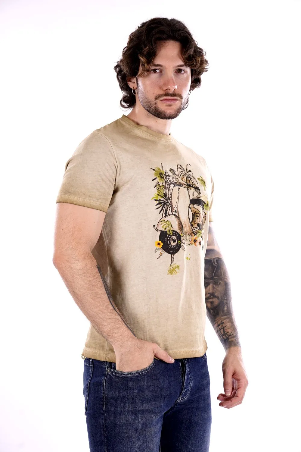 T-shirt MARK UP da Uomo - beige MK691046BEIGE