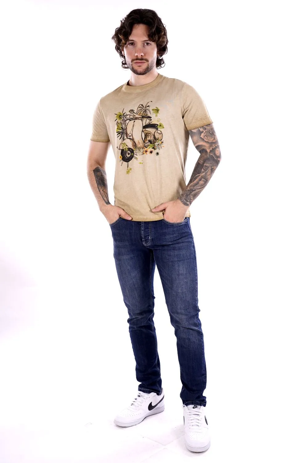 T-shirt MARK UP da Uomo - beige MK691046BEIGE