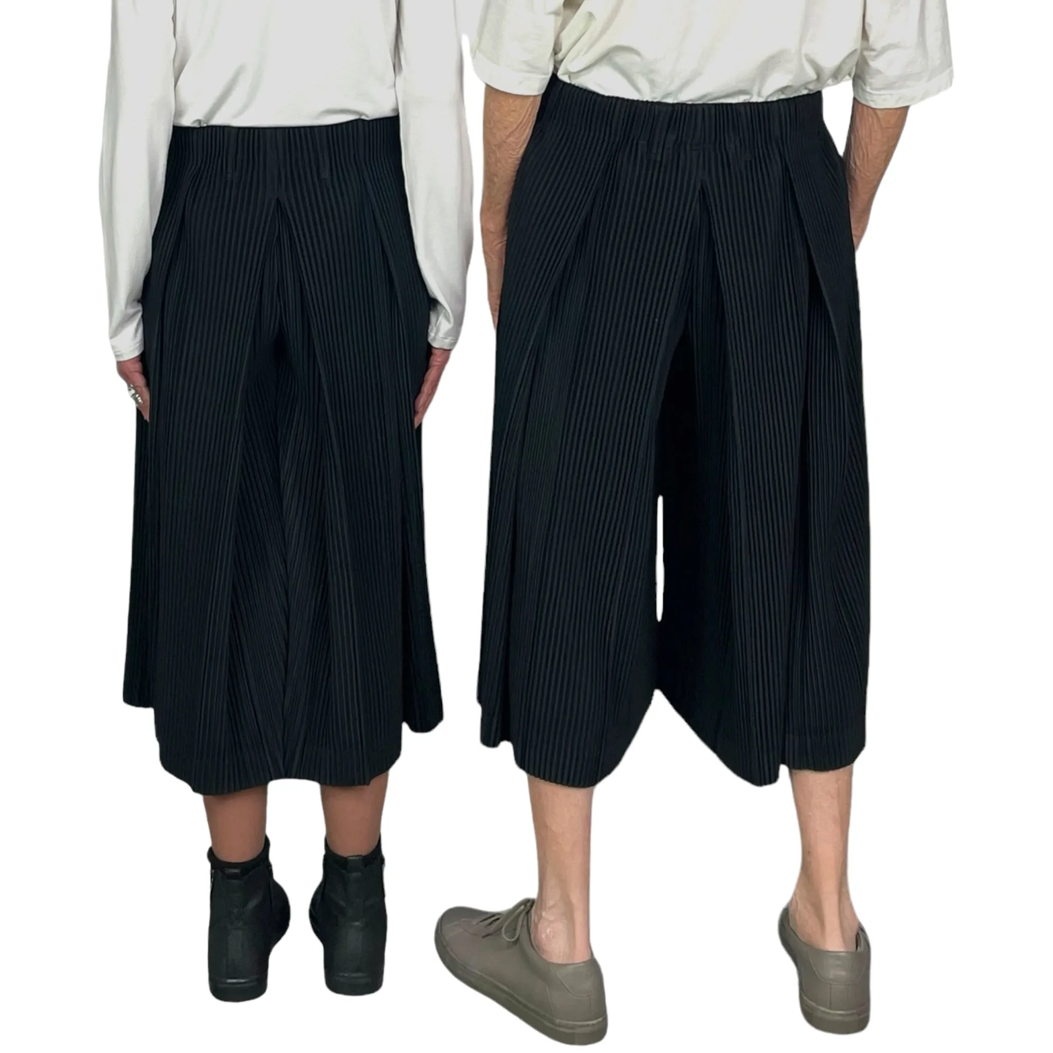 TAILORED PLEATS 1 WIDE LEG PANT