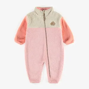 The Jaymes Sherpa Onepiece - Pink - BABY