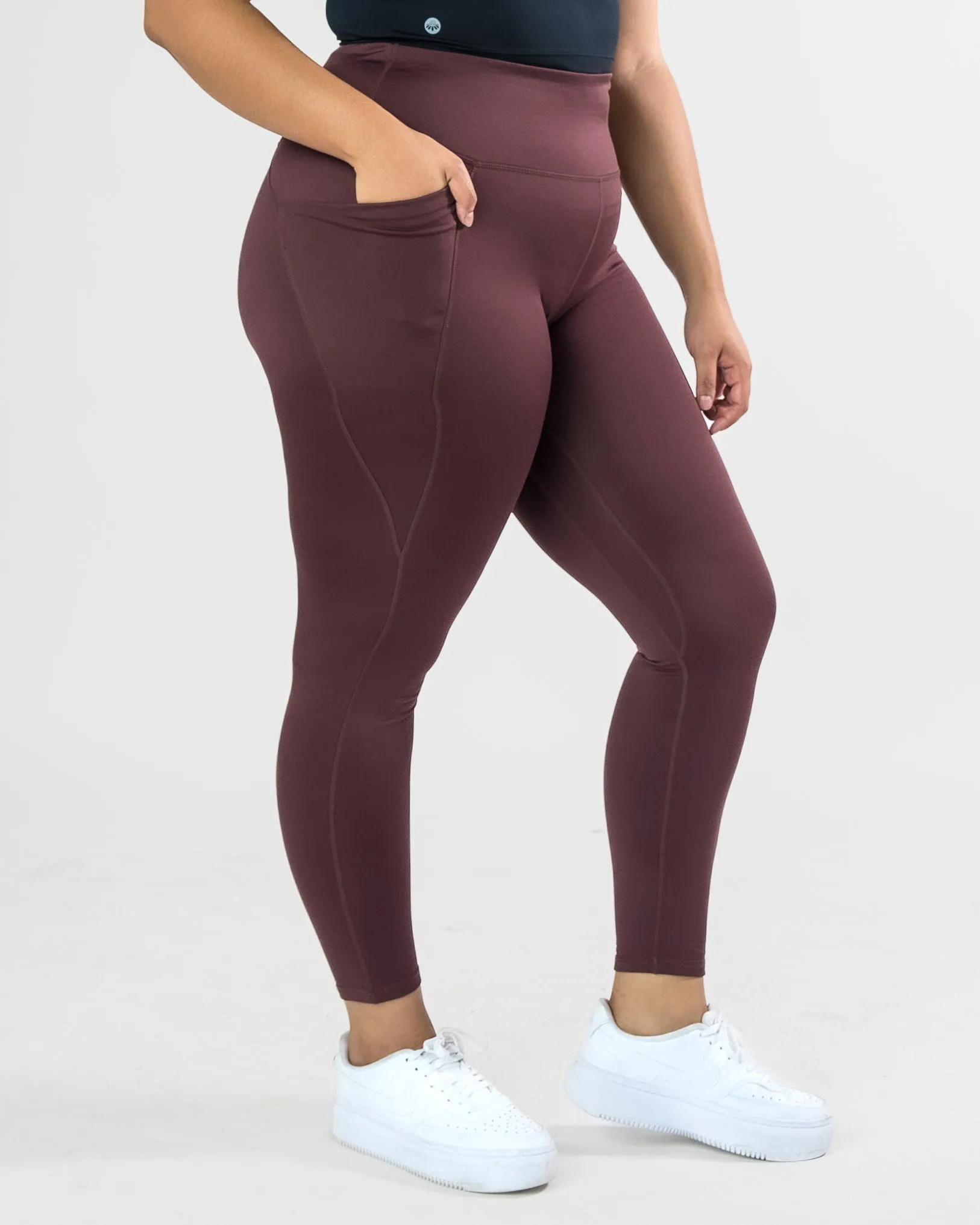 Thermal Warm Leggings - Fossil