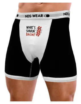 TooLoud What's Shakin' Bacon Mens Boxer Brief Underwear