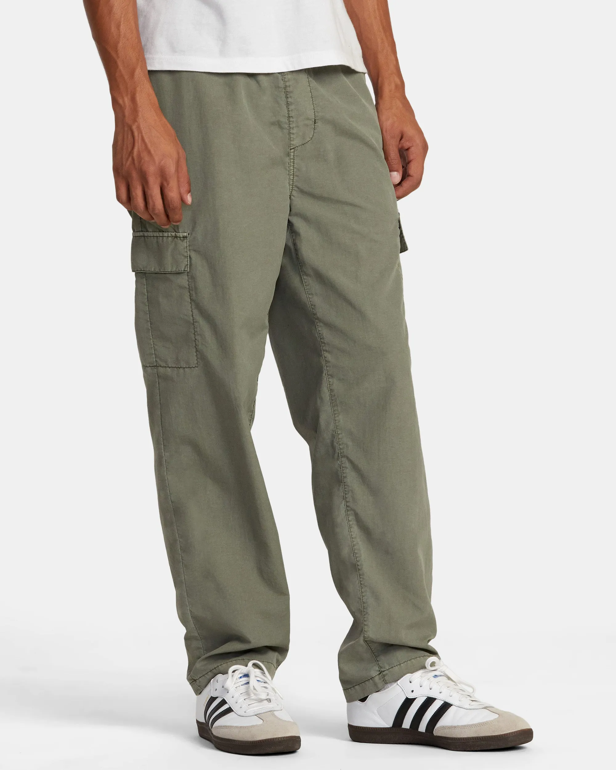 Vacancy Cargo Pants - Sage Leaf