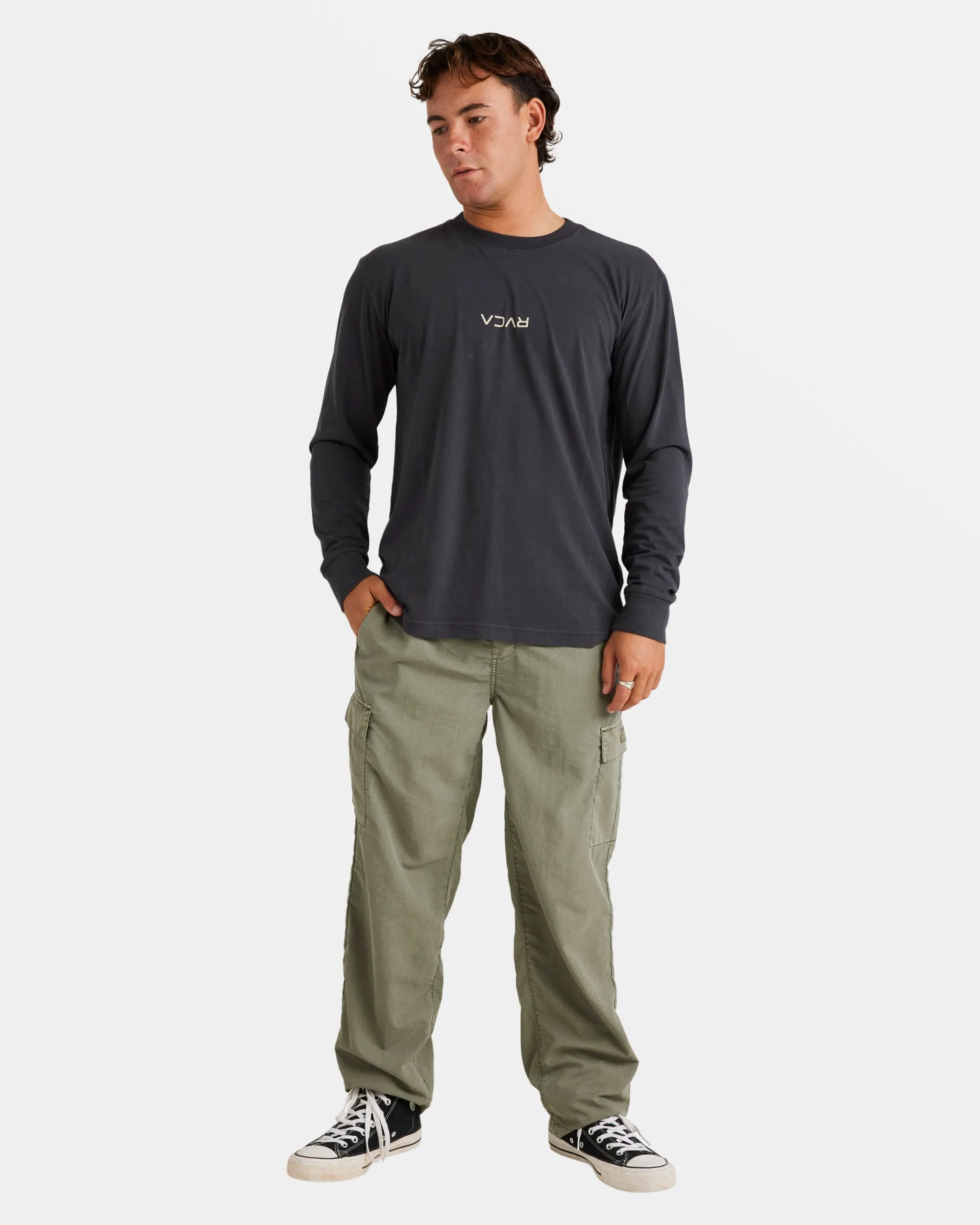 Vacancy Cargo Pants - Sage Leaf