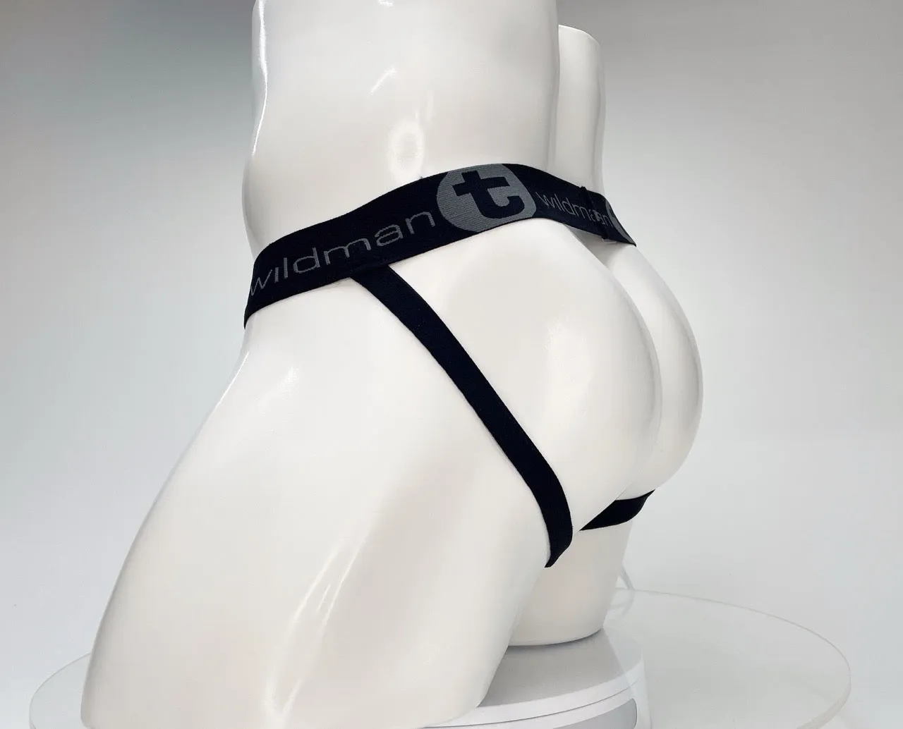 WildmanT Cotton Monster Cock Jockstrap White