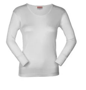 World Famous Silk Thermal Ladies' Top, Cream