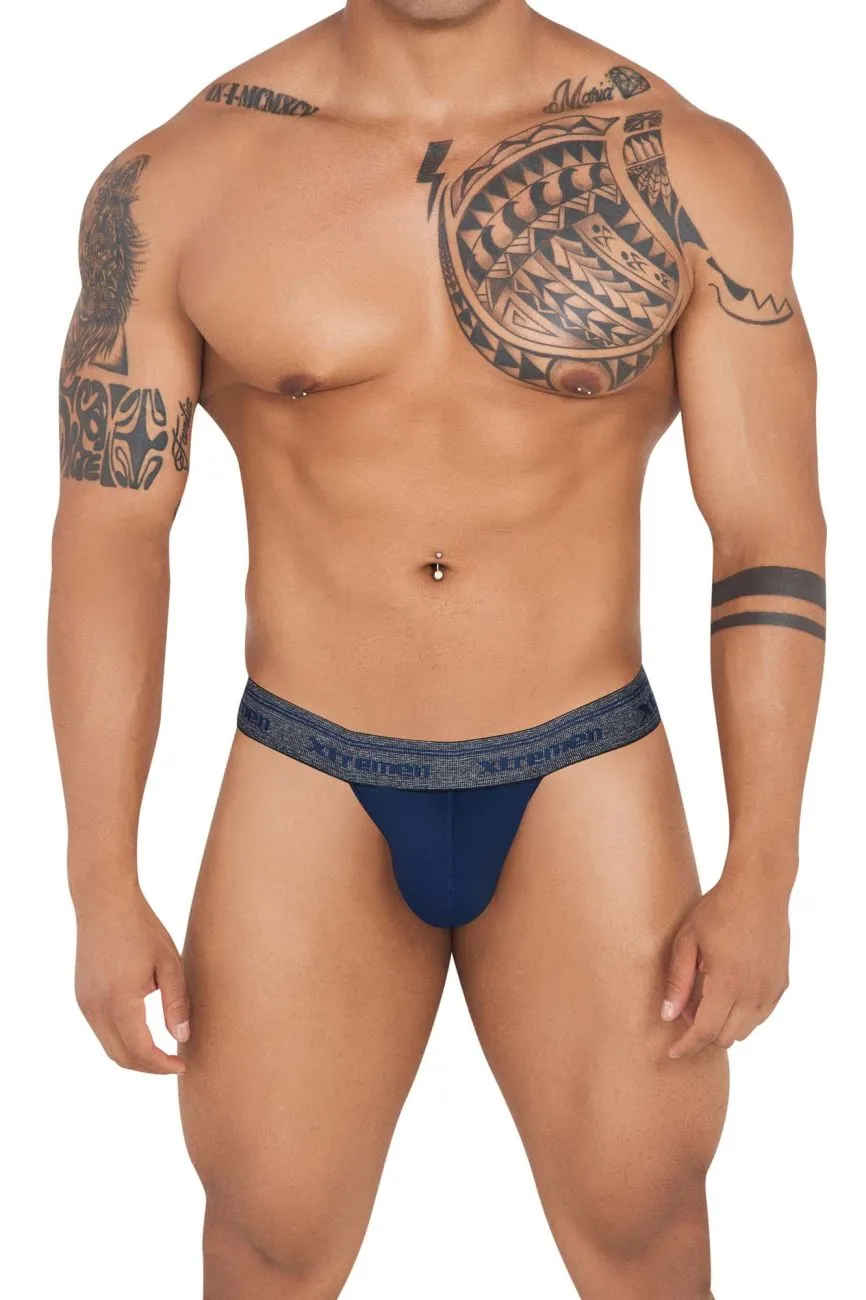 Xtremen 91141 Ultra-soft Thongs Color Dark Blue