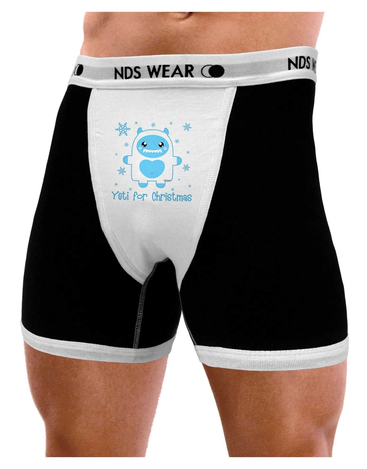 Yeti (Ready) for Christmas - Abominable Snowman Mens Boxer Brief Underwear